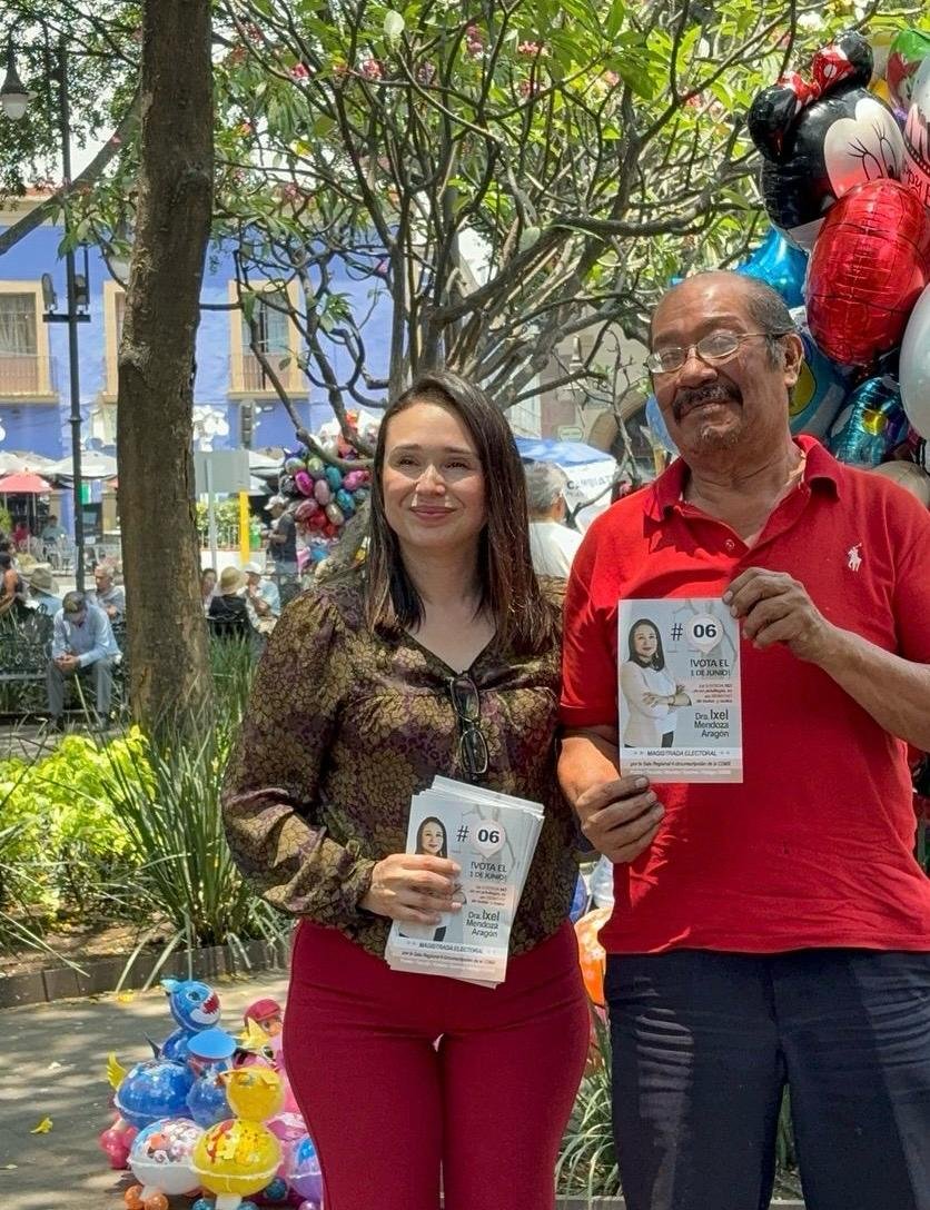 RECORRE IXEL MENDOZA ARAGÓN CENTRO DE CUERNAVACA Y JIUTEPEC