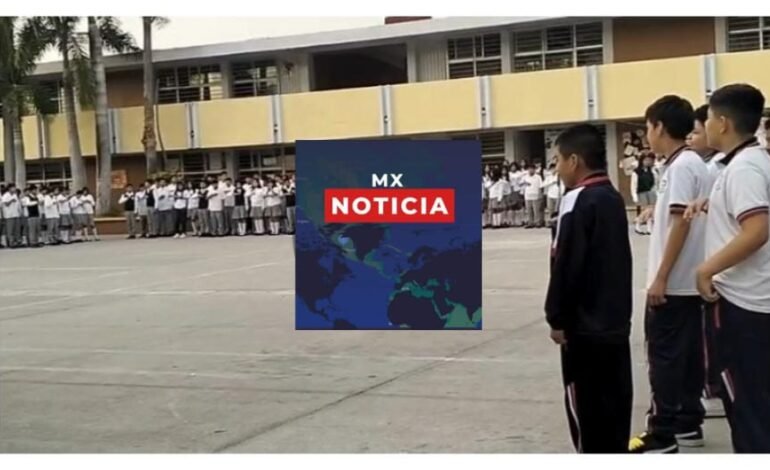 ¡QUEREMOS TECHUMBRE, YA NOS CANSAMOS DE JUGAR EN EL SOL! CLAMAN ESTUDIANTES DE SECUNDARIA EN JIUTEPEC A MARGARITA GONZÁLEZ SARAVIA